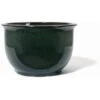 Kirschke Pflanzgefäß Mandarin Ming Ø 20 Cm X 17 Cm Leaf Green -Garten & Außenbereich 011336508081 11008600 S 01