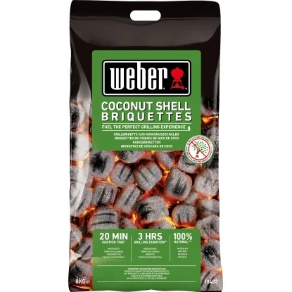 Weber Kokosbriketts 8 Kg 3 Weber Kokosbriketts 8 Kg