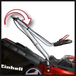 Einhell Power X-Change Akku-Rasenmäher GE-CM 33 Li-Solo 30 L Fangkorb -Garten & Außenbereich 02 ge cm 33 li solo detail
