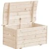 Timbela Spielzeugkiste Holz M034 Mit Deckel 1 Timbela Spielzeugkiste Holz M034 Mit Deckel -Garten & Außenbereich 060827950808 11023400 S 01
