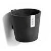 Ecopots Pflanztopf Amsterdam Wall Dunkelgrau 20 Cm X 17,5 Cm -Garten & Außenbereich 0 AmsterdamWallDarkGrey 00