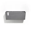 Ecopots Pflanztopf Bruges Hängend Grau 55 Cm X 20 Cm X 21 Cm -Garten & Außenbereich 100 HangingBruges55Grey 00
