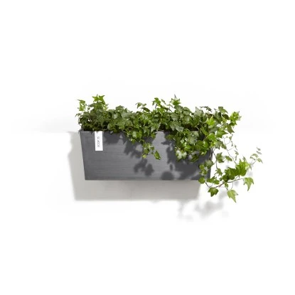 Ecopots Pflanztopf Bruges Hängend Grau 55 Cm X 20 Cm X 21 Cm 4 Ecopots Pflanztopf Bruges Hängend Grau 55 Cm X 20 Cm X 21 Cm – Bild 2