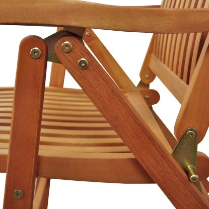 Indoba® Hochlehner Sun Flair Holz Natur Mit Armlehnen 2er Set FSC® 13 Indoba® Hochlehner Sun Flair Holz Natur Mit Armlehnen 2er Set FSC® – Bild 11