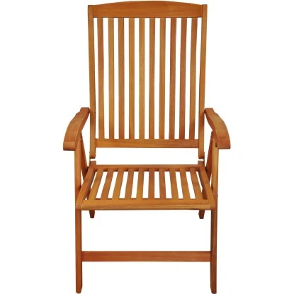 Indoba® Hochlehner Sun Flair Holz Natur Mit Armlehnen 2er Set FSC® 7 Indoba® Hochlehner Sun Flair Holz Natur Mit Armlehnen 2er Set FSC® – Bild 5