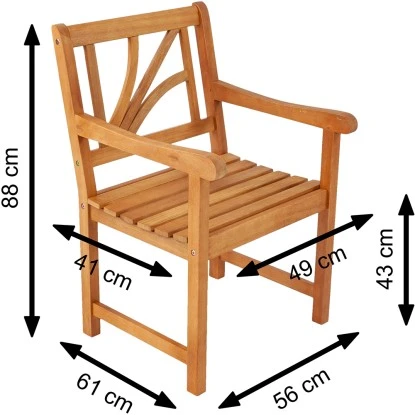 Indoba® Gartenstuhl Lotus 2er-Set FSC® 14 Indoba® Gartenstuhl Lotus 2er-Set FSC® – Bild 12