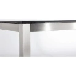 Gartenmöbel-Gruppe Marbella 7-tlg. Edelstahl/Schwarz -Garten & Außenbereich 132287 3271 3