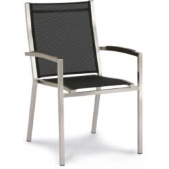 Gartenmöbel-Gruppe Marbella 7-tlg. Edelstahl/Schwarz -Garten & Außenbereich 132287 3271 5