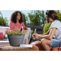 Elho Schale Loft Urban Ø 35 Cm Anthrazit -Garten & Außenbereich 1359389 4667 3