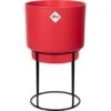 Elho Blumentopf B.for Studio Ø 22 Cm X 38 Cm Brilliantrot -Garten & Außenbereich 1363217 4667 1