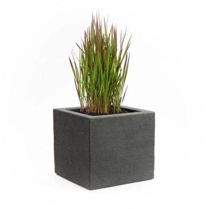 Pflanzwerk® Pflanzkübel Kunststoff Cube 26 Cm X 30 Cm X 30 Cm Anthrazit 3 Pflanzwerk® Pflanzkübel Kunststoff Cube 26 Cm X 30 Cm X 30 Cm Anthrazit