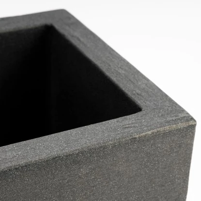 Pflanzwerk® Pflanzkübel Kunststoff Cube 26 Cm X 30 Cm X 30 Cm Anthrazit 5 Pflanzwerk® Pflanzkübel Kunststoff Cube 26 Cm X 30 Cm X 30 Cm Anthrazit – Bild 3