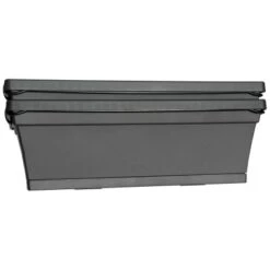 Ebertsankey Pflanzkasten Athen 2er-Set Inkl. Halter Athen 50 Cm Anthrazit