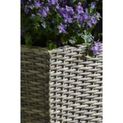Gartenfreude Balkonkasten Polyrattan 47 Cm X 17 Cm Naturfarben 2 Stück 7 Gartenfreude Balkonkasten Polyrattan 47 Cm X 17 Cm Naturfarben 2 Stück -Garten & Außenbereich 159825 4655 pt 02