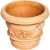 Pflanztopf Sina Ø 30 Cm X 25 Cm Mit Girlanden Terrakotta -Garten & Außenbereich 161876 11005200 1