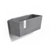 Ecopots Pflanztopf Manhattan Wall M Grau 35 Cm X 17,4 Cm X 15 Cm 2 Ecopots Pflanztopf Manhattan Wall M Grau 35 Cm X 17,4 Cm X 15 Cm -Garten & Außenbereich 2100 ManhattanWallMGrey 00