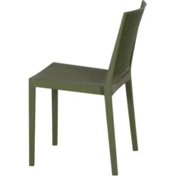 Siena Garden Square Stapelstuhl 56 Cm X 46 Cm X 80 Cm Olive -Garten & Außenbereich 251940 1346 S 4