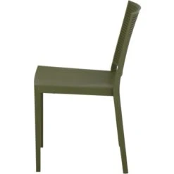 Siena Garden Square Stapelstuhl 56 Cm X 46 Cm X 80 Cm Olive -Garten & Außenbereich 251940 1346 S 6