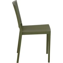 Siena Garden Square Stapelstuhl 56 Cm X 46 Cm X 80 Cm Olive -Garten & Außenbereich 251940 1346 S 8
