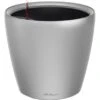 Lechuza Pflanzgefäß Classico Premium LS Ø 22 Cm X 21 Cm Silber Metallic -Garten & Außenbereich 261310 4186 1