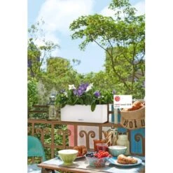 Lechuza Pflanzgefäß Cube Color Triple 40 Cm X 14 Cm X 14 Cm Weiß 10 Lechuza Pflanzgefäß Cube Color Triple 40 Cm X 14 Cm X 14 Cm Weiß -Garten & Außenbereich 262620 4186 4