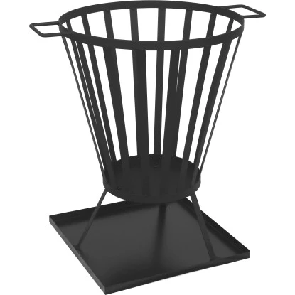 Feuerkorb 59 Cm X 56 Cm X 43 Cm Metall 3 Feuerkorb 59 Cm X 56 Cm X 43 Cm Metall