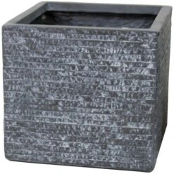 M Collections Pflanzkasten Utah 32 Cm X 35 Cm Graphite