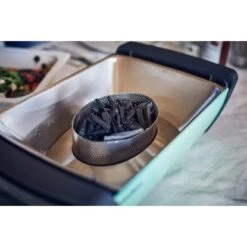 Enders®Holzkohle-Tischgrill Aurora Mirror Copper Raucharm Mit LED-Ambientelich -Garten & Außenbereich 284194 3795 5