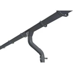 Skan Holz Regenrinnen-Set Für Pavillon Nancy 1 Stahl Verzinkt U. Anthrazit