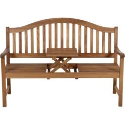 Siena Garden Pisa 3-Sitzer Bank Geölt Gestell Akazienholz FSC® -Garten & Außenbereich 316656 L19597 2