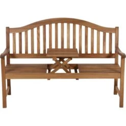 Siena Garden Pisa 3-Sitzer Bank Geölt Gestell Akazienholz FSC® -Garten & Außenbereich 316656 L19597 8