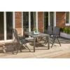 Siena Garden Dining-Set Livorno 5-teilig 4 X Klappsessel 1 X Lofttisch -Garten & Außenbereich 322216 M28026 21