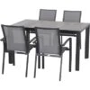 Siena Garden Dining-Set Velia 5-teilig 4 X Sessel 1 X Tisch