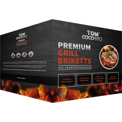 Tom Cococha Premium Grillbriketts Aus Kokosfasern 4 Kg 3 Tom Cococha Premium Grillbriketts Aus Kokosfasern 4 Kg