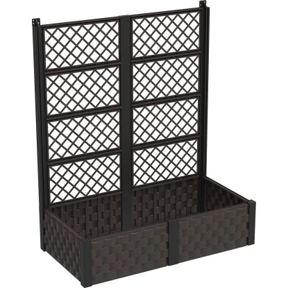 Duramax Rankkasten Mit Gitter Braun BxHxT: 110 Cm X 131 Cm X 55 Cm 3 Duramax Rankkasten Mit Gitter Braun BxHxT: 110 Cm X 131 Cm X 55 Cm