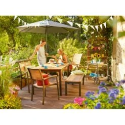 Gartentisch Bonlee Rechteckig FSC®-Holz Braun 166 Cm X 90 Cm -Garten & Außenbereich 395224 Berry 7 2