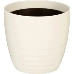 Scheurich Übertopf 923 Ø 28 Cm Panna Mit Teku Innencontainer