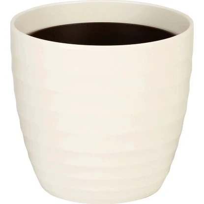 Scheurich Übertopf 923 Ø 28 Cm Panna Mit Teku Innencontainer 3 Scheurich Übertopf 923 Ø 28 Cm Panna Mit Teku Innencontainer