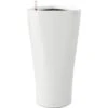 Lechuza Pflanzgefäß Delta Premium Ø 30 Cm X 56 Cm Weiß Hochglanz -Garten & Außenbereich 4008789155009 4186 1