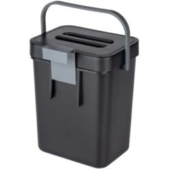 Wenko Abfallsammler Mit Griff Tago Black Outdoor Kitchen 5 L 24 Wenko Abfallsammler Mit Griff Tago Black Outdoor Kitchen 5 L -Garten & Außenbereich 4008838383353 1068 11