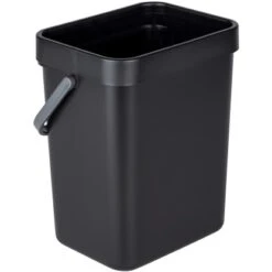Wenko Abfallsammler Mit Griff Tago Black Outdoor Kitchen 5 L 25 Wenko Abfallsammler Mit Griff Tago Black Outdoor Kitchen 5 L -Garten & Außenbereich 4008838383353 1068 12