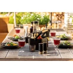 Wenko Utensilienkorb Baco Black Outdoor Kitchen Schwarz 23 Wenko Utensilienkorb Baco Black Outdoor Kitchen Schwarz -Garten & Außenbereich 4008838383766 1068 08