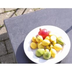 Acamp Set 4x Stapelsessel Urban 1x Tisch Acaplan Loft 160x90 Cm Platin-Schiefer -Garten & Außenbereich 4013556500531 3634 08