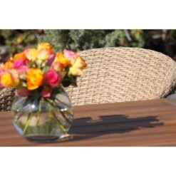 Acamp Set 4x Armsessel Atacama 1x Tisch Atacama 180 Cm X 90 Cm Teak -Garten & Außenbereich 4013556500791 3796 11