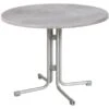 Acamp Tisch Piazza Ø 80 Cm Platin-Cemento 1 Acamp Tisch Piazza Ø 80 Cm Platin-Cemento -Garten & Außenbereich 4013556566841 4569 01