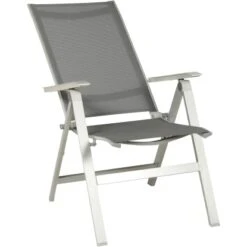 Acamp Klappsessel Urban Platin-Graphit -Garten & Außenbereich 4013556568630 4642 03