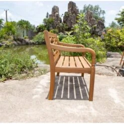 Acamp Gartenbank Victoria Teak FSC® -Garten & Außenbereich 4013556574549 4918 07