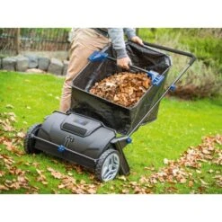 LUX-TOOLS Laub- Und Rasensammler LS-53 Mit Fangkorb -Garten & Außenbereich 4048121637046 40