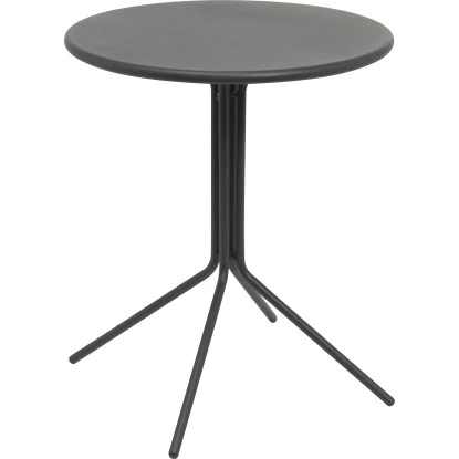 Gartentisch Waco Rund Ø 60 Cm Schwarz 3 Gartentisch Waco Rund Ø 60 Cm Schwarz