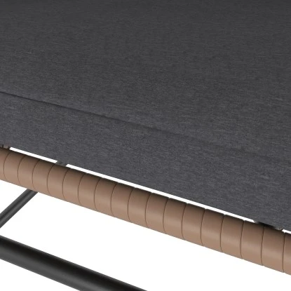 Balkonmöbel-Set Willmar 3-teilig Polyrattan Beige 7 Balkonmöbel-Set Willmar 3-teilig Polyrattan Beige – Bild 5